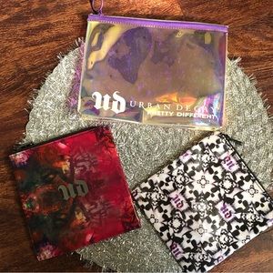 X3 Urban Decay Makeup Bags